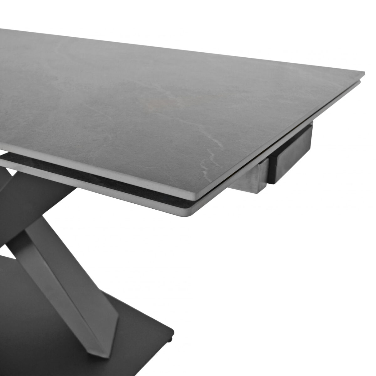 HELIO Grey Extendable Table - Image 4