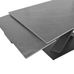 HELIO Grey Extendable Table - Image 5