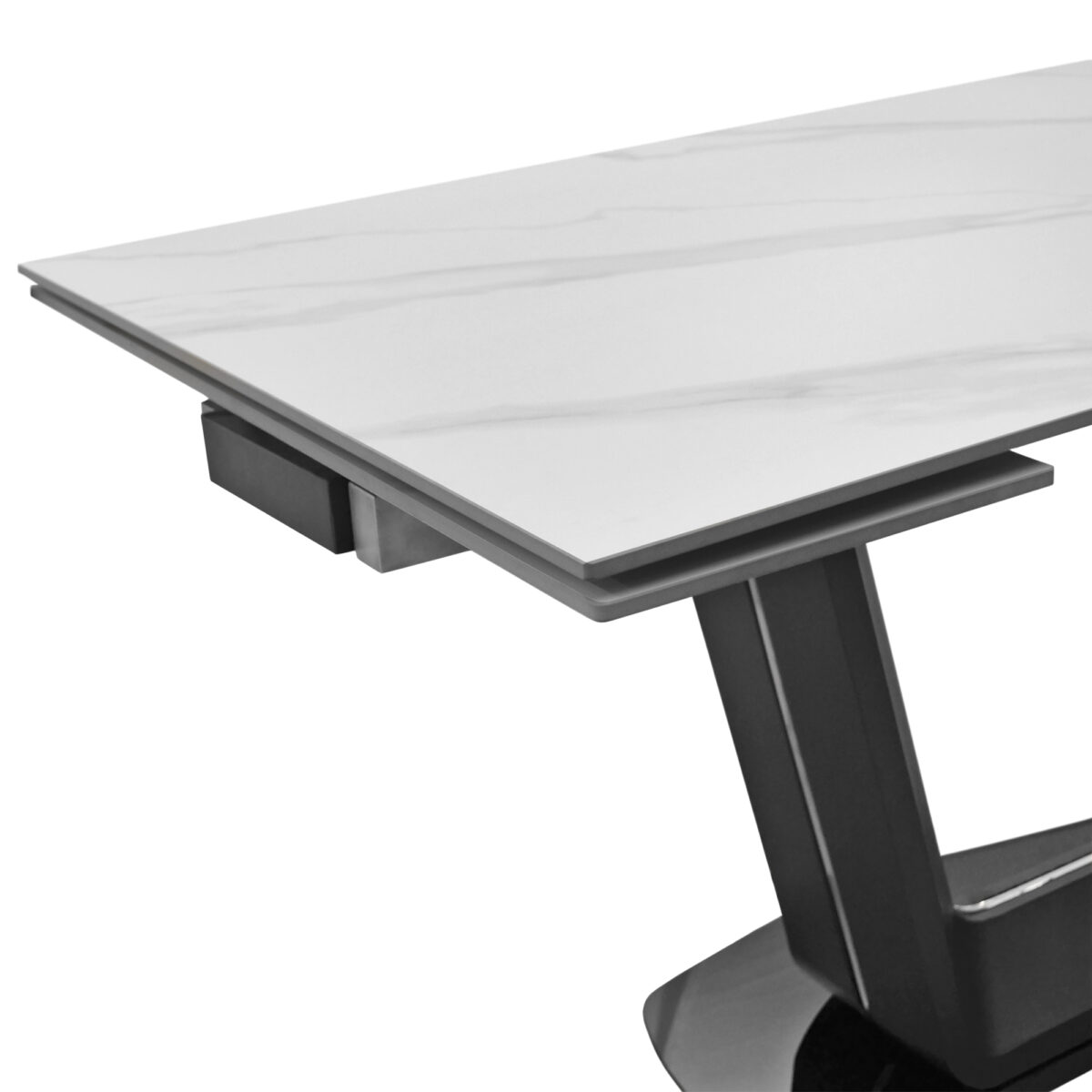 Extendable table T1088 White Marble - Image 4