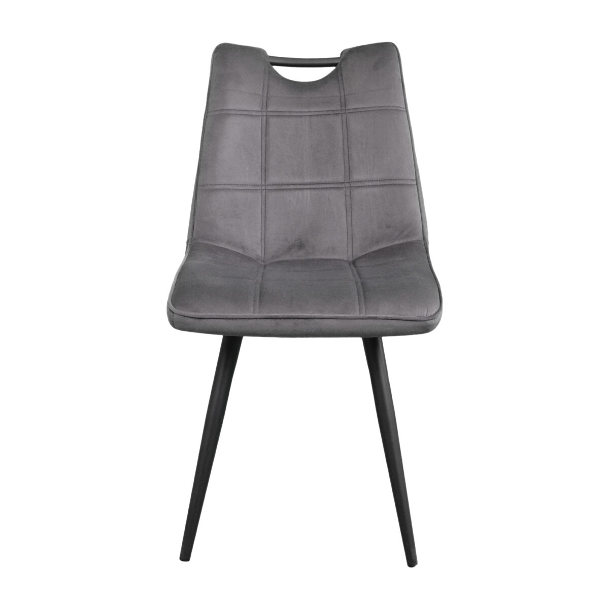 Chair CONFORT Velvet Grey HLR21 - Image 2