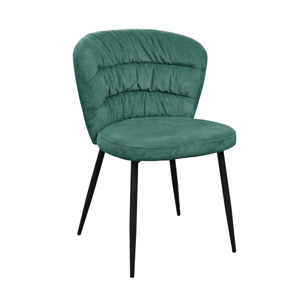 Green Ladder Chair CY-05 Discover comfort and style with the Escada Green CY-05 chair, perfect for kitchens. Upholstered in soft velvet, featuring a modern design and sturdy metal legs, this chair will add elegance and functionality to your space. Ideal for gatherings around the table!