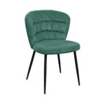Green Ladder Chair CY-05 Discover comfort and style with the Escada Green CY-05 chair, perfect for kitchens. Upholstered in soft velvet, featuring a modern design and sturdy metal legs, this chair will add elegance and functionality to your space. Ideal for gatherings around the table!
