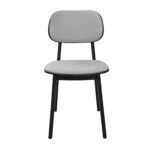 LULA Chair Fabric (Rush 93) + Black Legs - Image 9