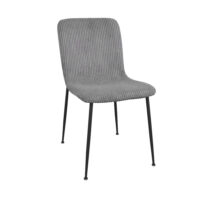SMART Chair Grey Velvet Discover the SMART Grey Velvet chair, perfect for your kitchen! Made from durable metal and upholstered in elegant velvet, it offers ergonomic comfort and stability. Choose a sophisticated and modern look for your table! Ideal for kitchen furniture.