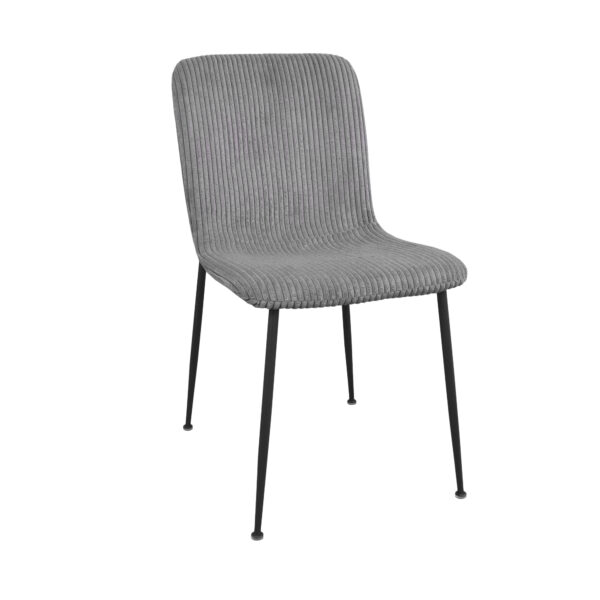 SMART Chair Grey Velvet Discover the SMART Grey Velvet chair, perfect for your kitchen! Made from durable metal and upholstered in elegant velvet, it offers ergonomic comfort and stability. Choose a sophisticated and modern look for your table! Ideal for kitchen furniture.