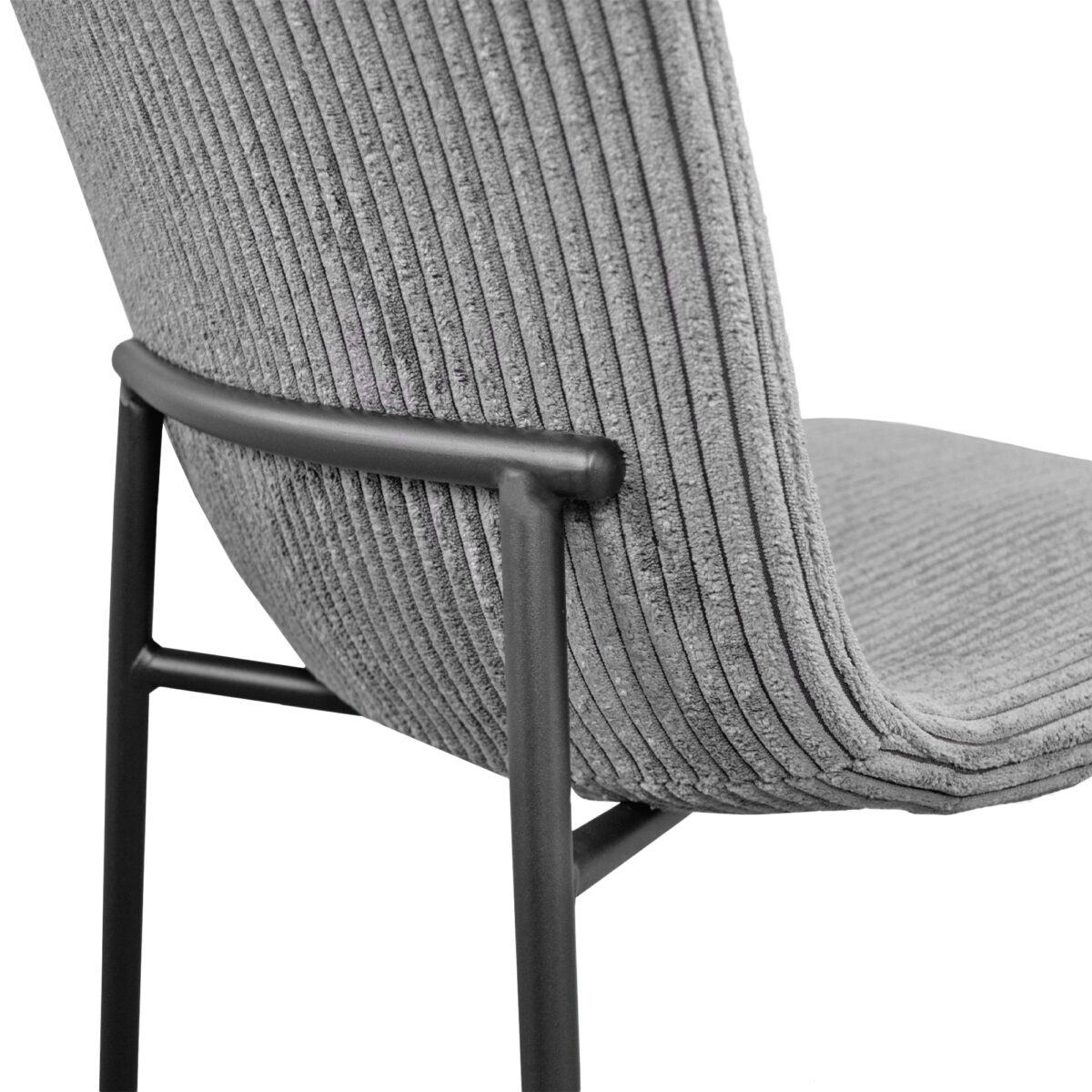 SMART Chair Grey Velvet - Image 4
