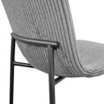 SMART Chair Grey Velvet - Image 4