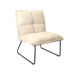 BRONX Armchair Grey Velvet