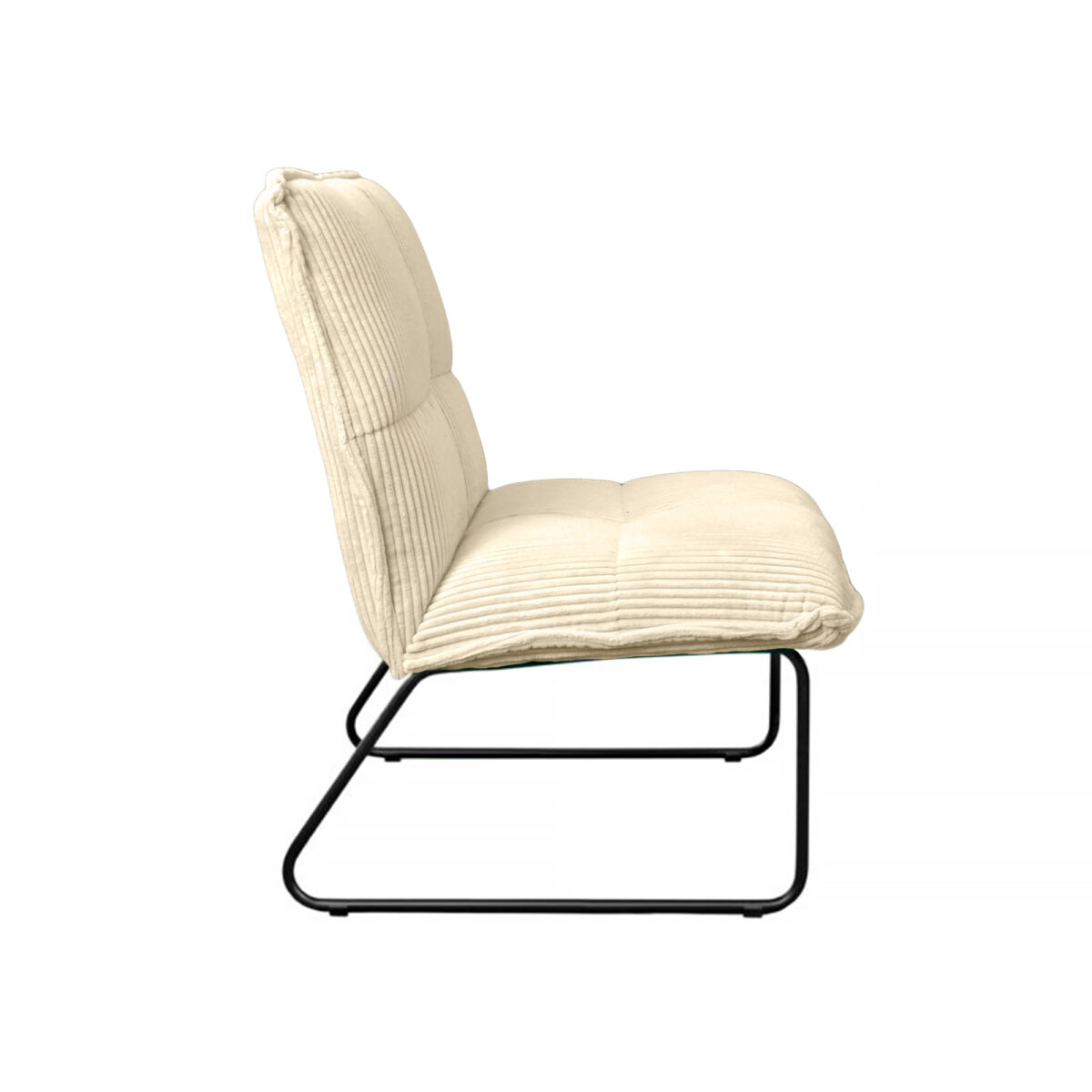 BRONX Armchair Grey Velvet - Image 3
