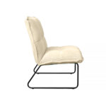BRONX Armchair Grey Velvet - Image 3