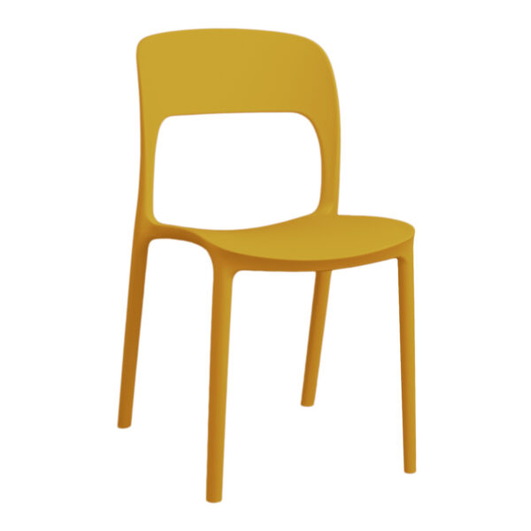 Стул VIGO~Yellow (Copy) Стул VIGO~Yellow – легкий и практичный стул для использования на открытом воздухе. Изготовлен из устойчивого пластикового материала, легко чистится, защищен от дождя и UV-лучей. Идеален для террас, садов и пляжей. Доступен в различных цветах для вашего интерьера!