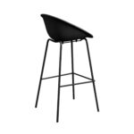 CASTOR Black Bar Stool - Image 4