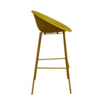CASTOR Yellow Bar Stool - Image 3