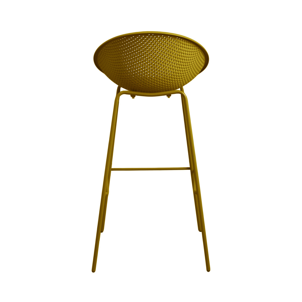CASTOR Yellow Bar Stool - Image 5