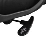 Office Armchair F-20141 A Black + Black Frame - Image 7