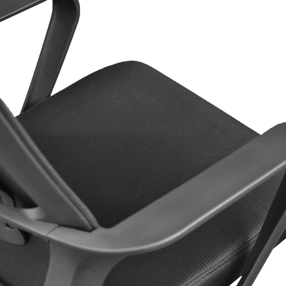 Office Armchair F-20141 A Black + Black Frame - Image 6