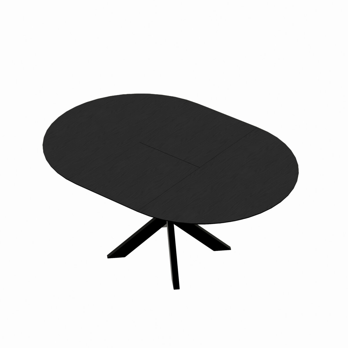 Nova Table Veneer Black Top + Black Legs - Image 6