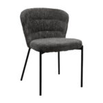 Vivaldi Dark Grey Ladder Chair Discover the Escada Vivaldi Dark Grey chair, perfect for kitchen furniture! Elegant and comfortable, with a metal frame and high-quality upholstery, it is ideal for family or friend gatherings. Easy to integrate into any interior!