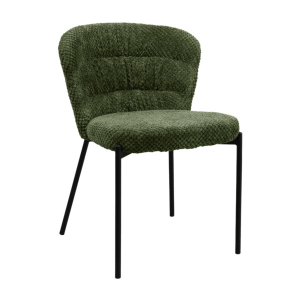 Vivaldi Green Ladder Chair Discover the Escada Vivaldi Green chair, perfect for the kitchen! Comfortable and stylish, with Vivaldi fabric upholstery and a metal frame, this chair adds a touch of modernity to any interior. Ideal for family meals or evenings with friends.