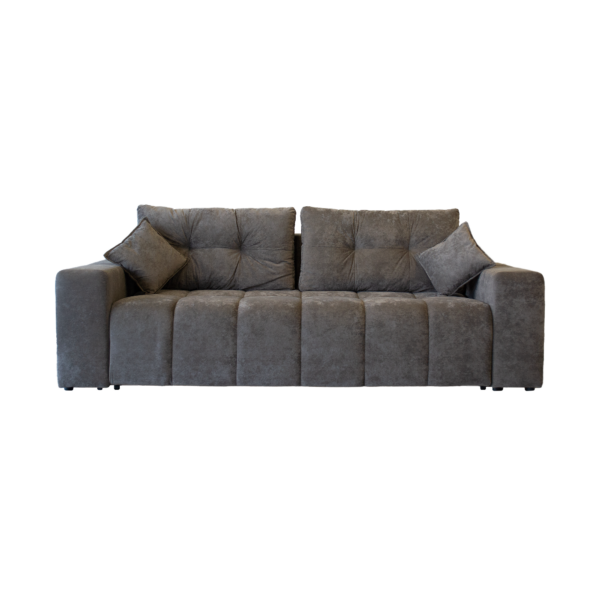 Brando Sofa Discover the Brando sofa - the perfect combination of elegance and comfort. With a sturdy frame, optimal support, velvet upholstery, and a storage compartment, it is ideal for any modern interior. Quickly transform it into a comfortable bed measuring 160x200 cm!