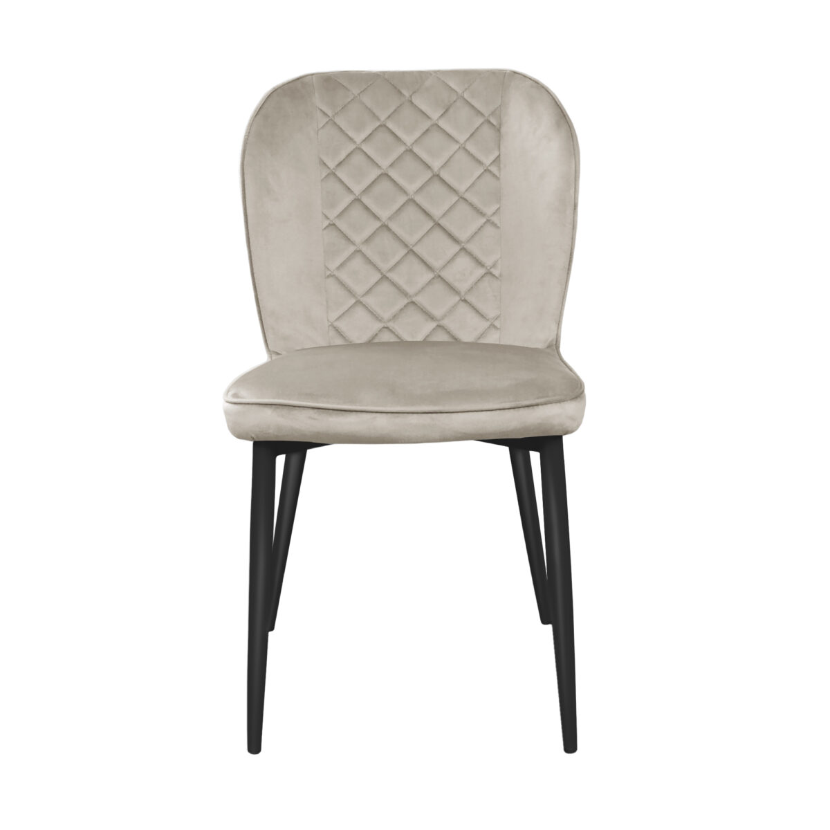 Tusk Camel Velvet + Black Legs Chair (Copy) - Image 2