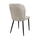 Tusk Camel Velvet + Black Legs Chair (Copy) - Image 4
