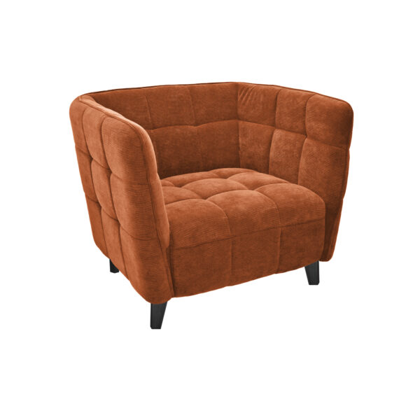 W310G Velvet Orange Armchair Enhance your office or living room with the W310G armchair in orange velvet. Comfortable, elegant, and durable, it features a wooden frame and polyurethane foam upholstery. Ideal for small spaces, with dimensions of 93 x 80 cm and a seat height of 45 cm. Choose style and comfort!