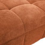 W310G Velvet Orange Armchair - Image 4