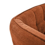 W310G Velvet Orange Armchair - Image 5