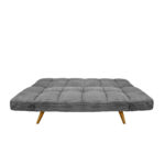 LM-58 Grey Velvet Extensible Sofa - Image 5