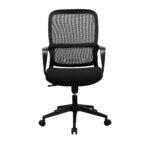 Office Armchair Hari Black - Image 2