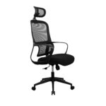 Zac Black Office Armchair Discover the Zac Black office chair, perfect for your workspace! With a modern, comfortable, and ergonomic design, this chair provides optimal support and adjustable height. The breathable upholstery and Tilt mechanism ensure relaxation and flexibility during work. Choose style and comfort!