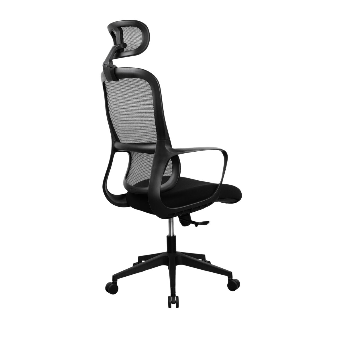 Zac Black Office Armchair - Image 4