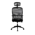 Zac Black Office Armchair - Image 5