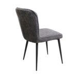 Tusk Camel Velvet + Black Legs Chair (Copy) (Copy) - Image 4