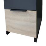 Wardrobe with aluminum frames - Image 2