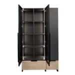 Cabinet with aluminum frames and LED lighting. - Image 2