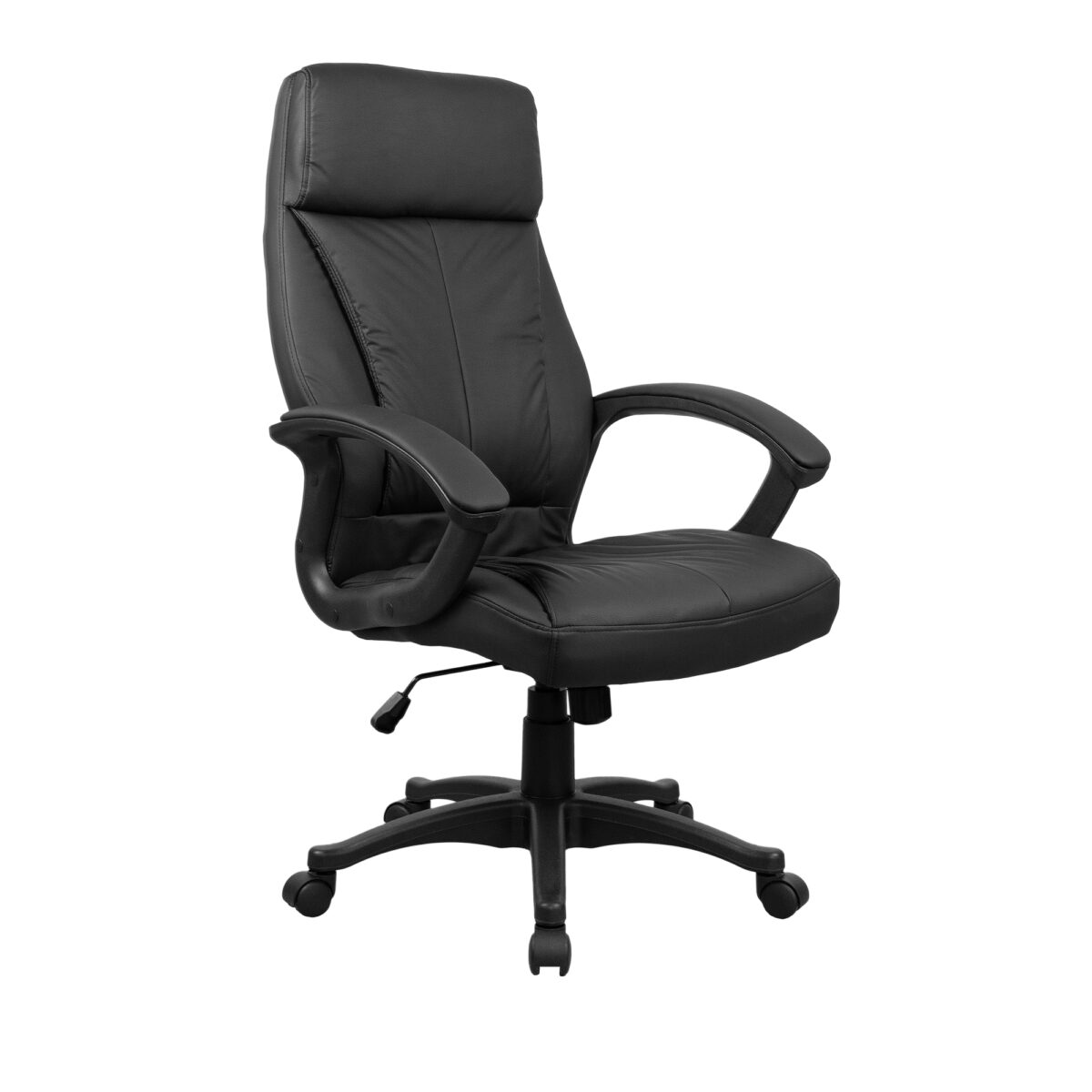 Office Armchair BX-8850 Black Discover the BX-8850 Black office armchair, perfect for a modern office. Comfortable and stylish, with eco-leather upholstery and ergonomic support, this chair offers stability and adjustability. Suitable for long working sessions, with a capacity of 120 kg.