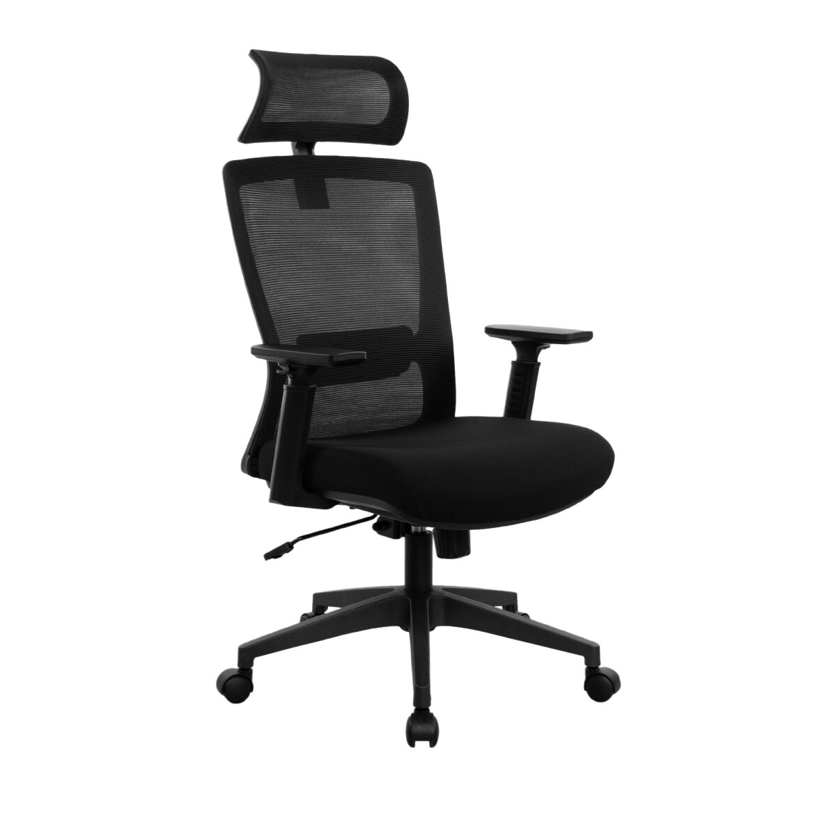 Morgan Black Office Armchair Discover the Morgan Black office chair, the perfect choice for optimal comfort at your desk. With a modern design and ergonomic features, it offers lumbar support, adjustable armrests, and breathable material, ideal for long hours of work.