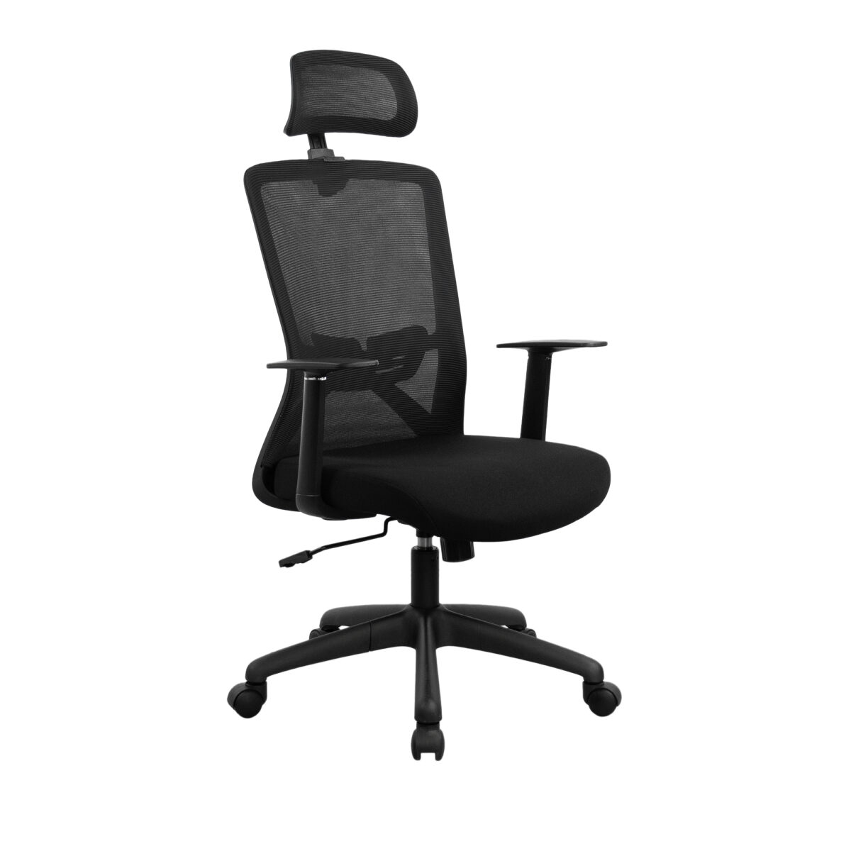 Nolan Black Office Armchair Discover the Nolan Black office chair, the perfect combination of modern design and ergonomic comfort. Made from durable materials, this chair offers optimal support and easy mobility, making it ideal for long work sessions. Choose Nolan for an efficient workspace!