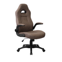 Office Armchair F-86 Brown Discover the F-86 Brown office chair, ideal for modern workplaces. It features ergonomic comfort, elegant eco-leather upholstery, a sturdy base, and an adjustable tilt mechanism, all designed for optimal support throughout the day. Choose the F-86 Brown for style and durability!