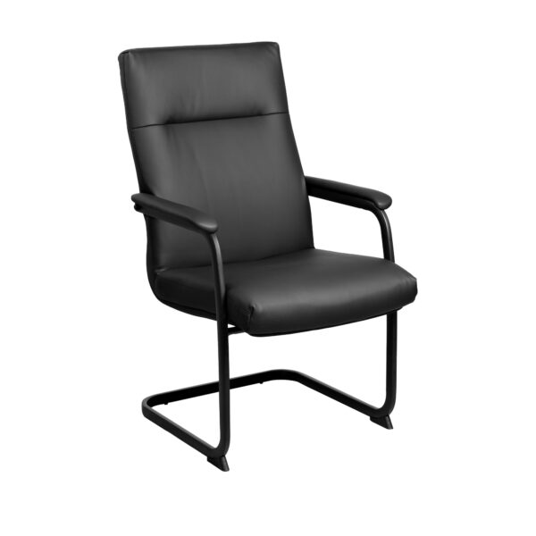 Austin Black Office Chair Discover the Austin Black office chair, perfect for long working sessions! The modern design, eco-leather upholstery, and ergonomic support provide comfort and elegance to your workspace. With tailored dimensions and a capacity of 150 kg, it is the ideal solution for any work environment.