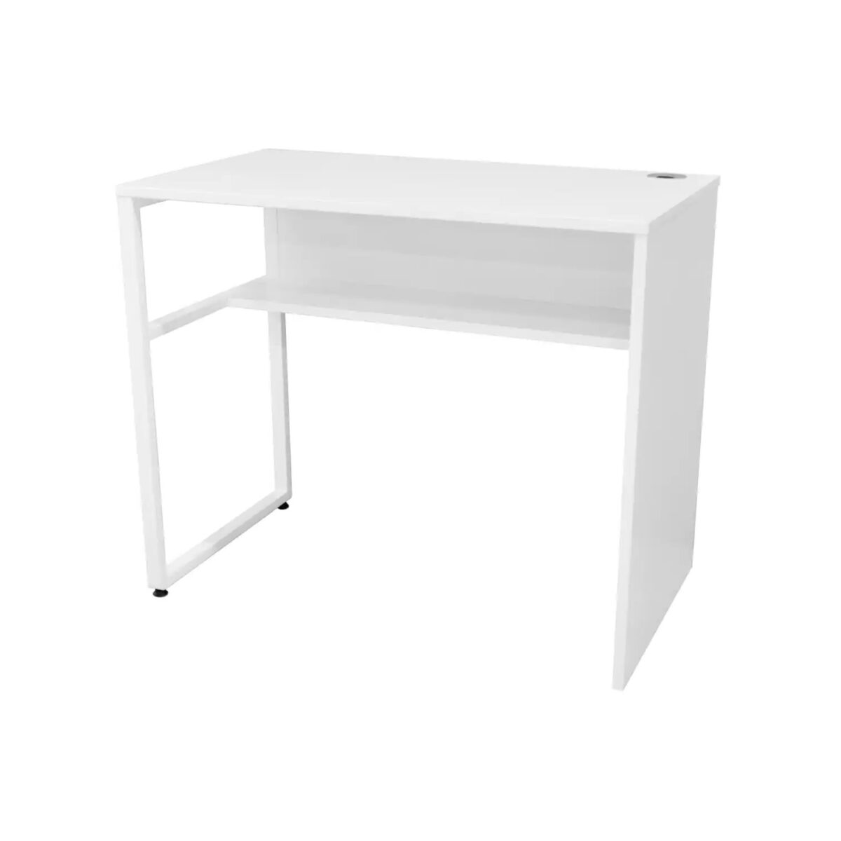 STUDY Desk (90x50) Left~White - Image 3
