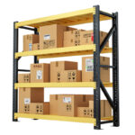 Storage shelf with 4 levels, depth 60 cm, height 200 cm. - Image 3