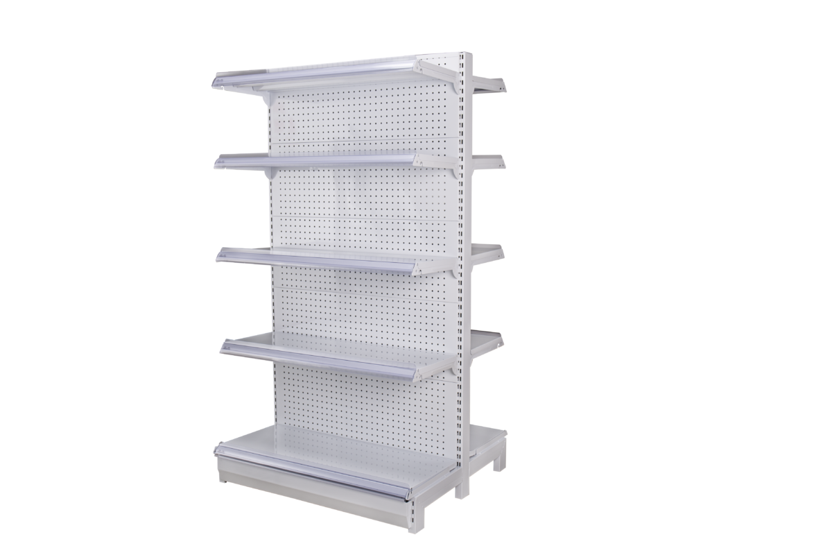 Middle shelf for store, 5 levels. - Image 3