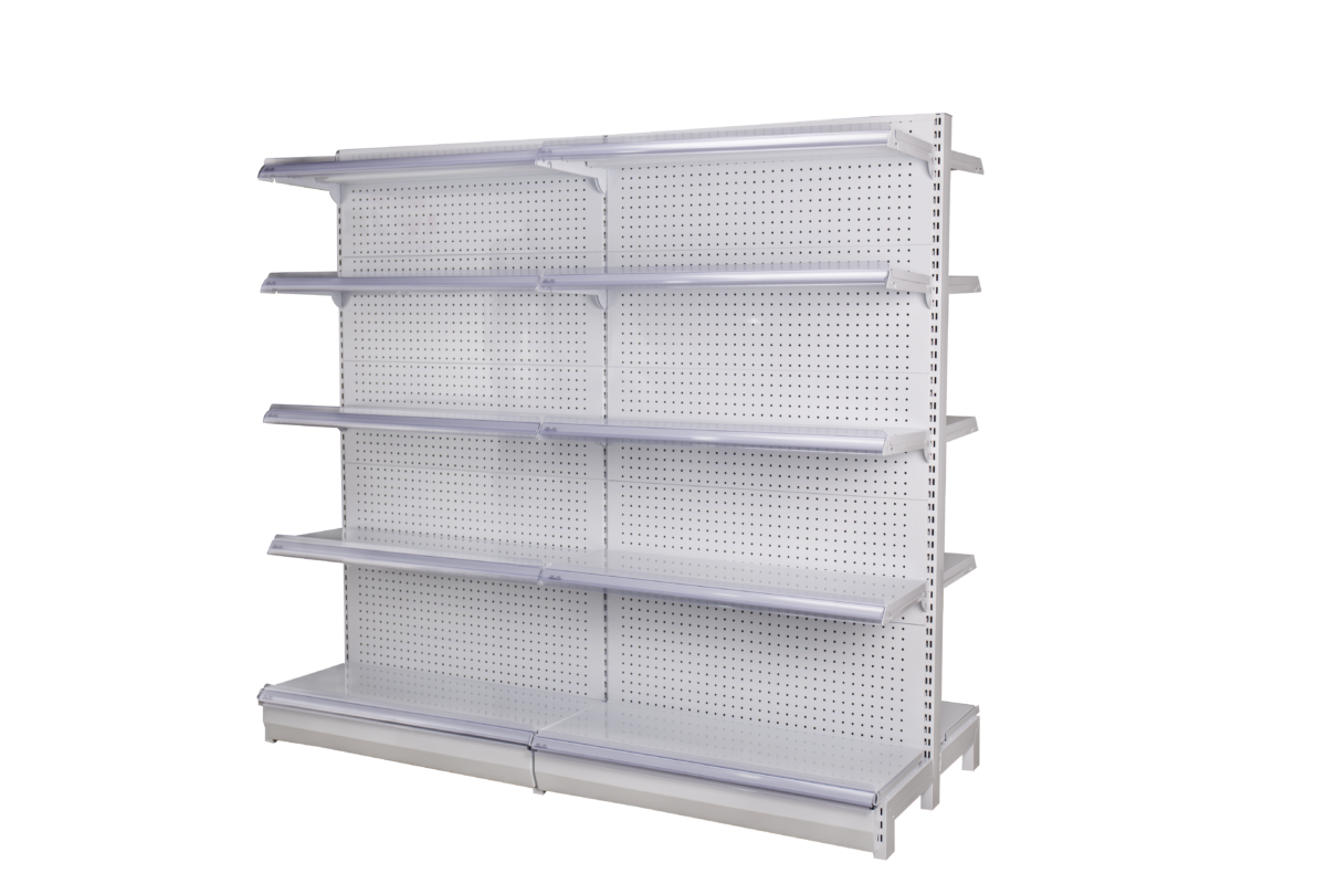 Middle shelf for store, 5 levels. - Image 2