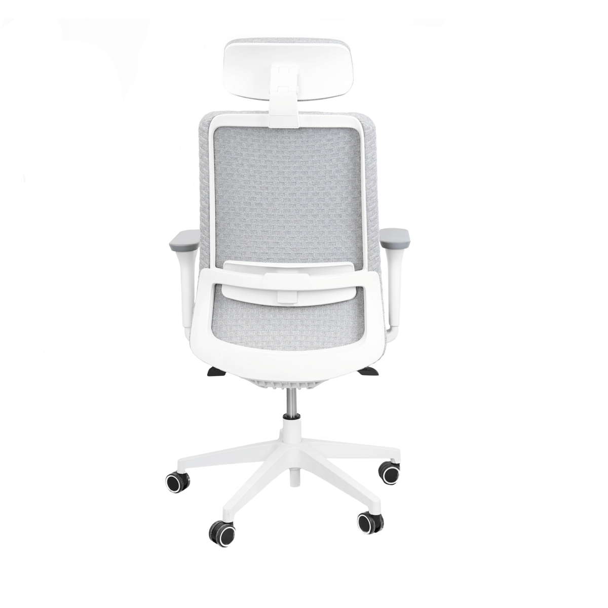 Gino Grey Office Armchair - Image 4