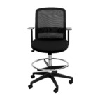 Fotoliu Birou Stig Black - imagine 2