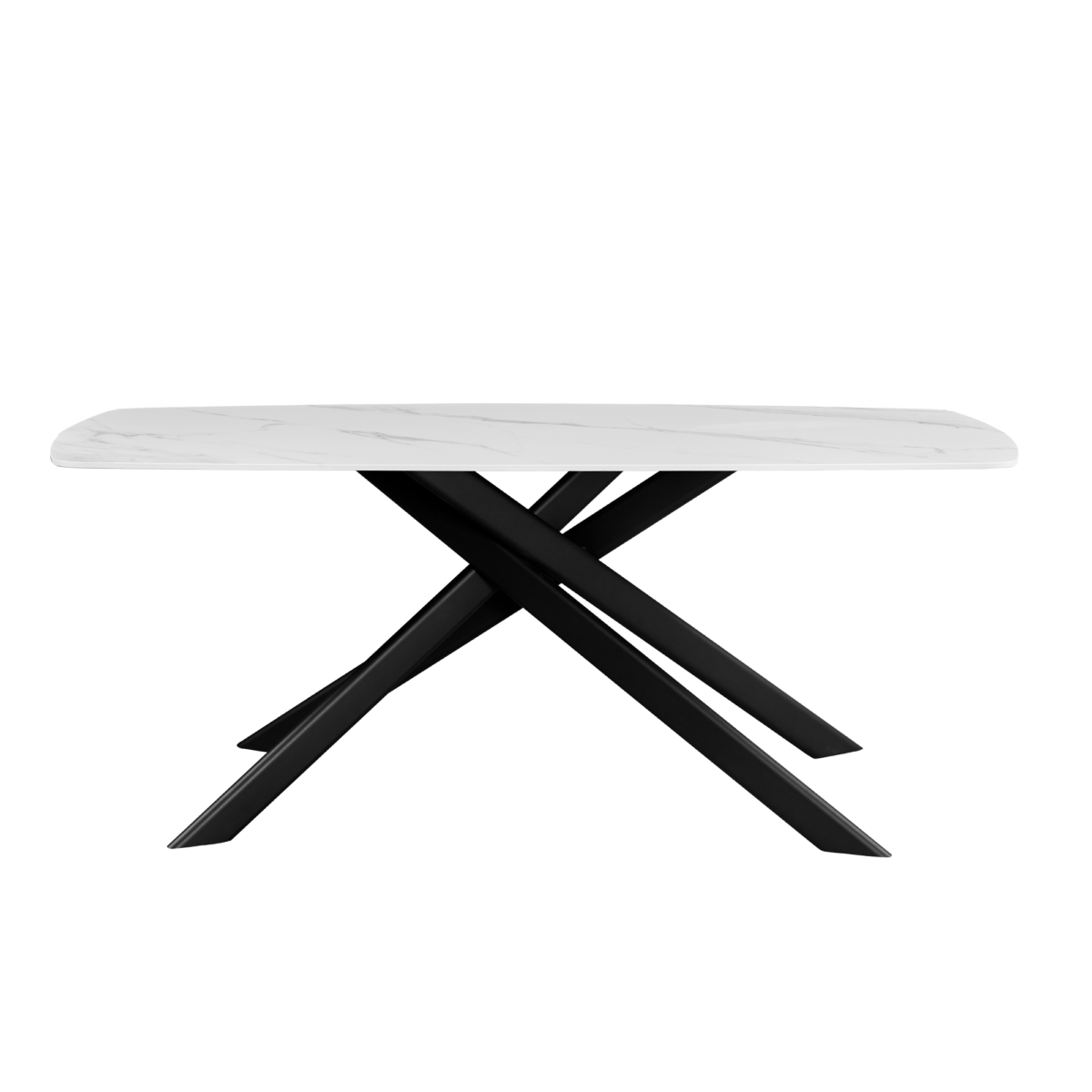 Masa Lunaria 180x90 White (Snow Mountain Stone) - imagine 2