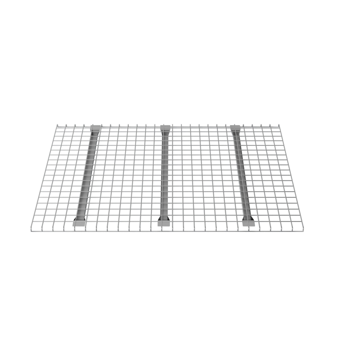 Metal grid shelf L135x100 cm Organize efficiently with the metal grid shelf! It allows optimal ventilation and clear visibility of products, providing strength and durability. Ideal for warehouses and industrial storage spaces, it supports items of various sizes.